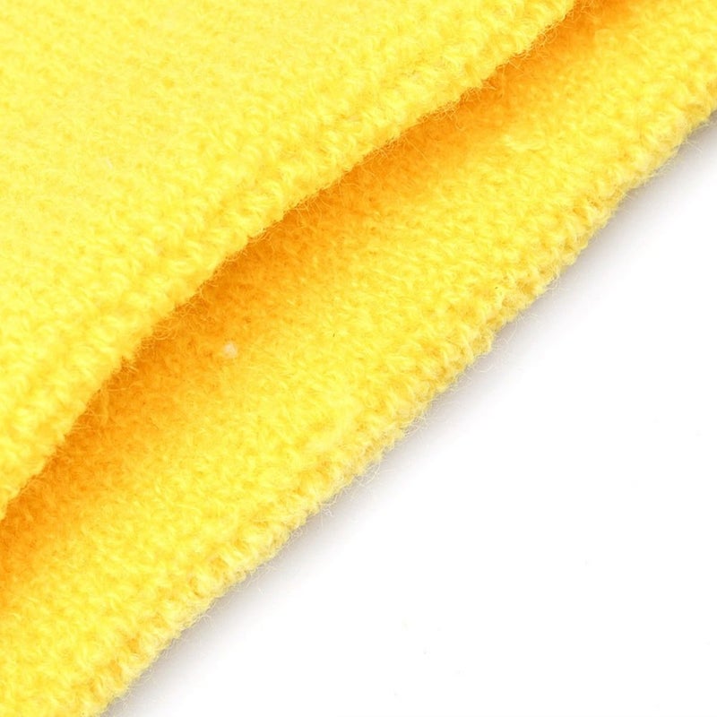Mallofusa ? 10 PCS Cotton Sports Basketball Headband/Sweatband Head Sweat Band/brace Gift Party Outdoor Activities (Yellow) - Image 4